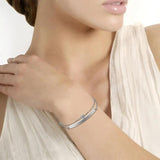 BONISKISS Women's Engraved Charm Bijoux Bangle & Bracelet