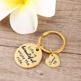 Sweet 16 Birthday Keychain Stainless Steel Gift for Children
