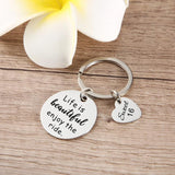 Sweet 16 Birthday Keychain Stainless Steel Gift for Children