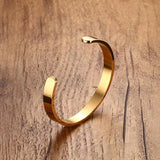 Personalized Stainless Steel Engraved Bracelet 6mm 8mm