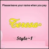 Personalized Women's Stainless Steel Name Bracelet
