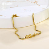 Personalized Women's Stainless Steel Name Bracelet