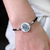 Adjustable Picture Bracelet Customize Memorial Jewelry