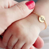 Custom Baby Name Bracelet, Stainless Steel ID Bracelet, Kids Hand Chain