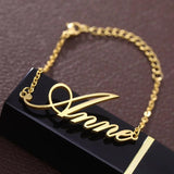 Customized Stainless Steel Name Bracelet for Women Girls