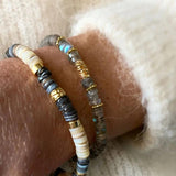 Shell Beaded Bracelet Bohemian Style Bangle Hand Jewelry