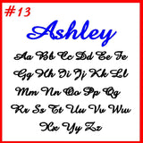 Custom Name Bracelet Steel Bangle