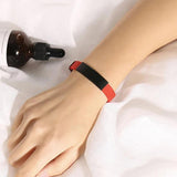 Personalized Waterproof Silicone Medical Alert Bracelet
