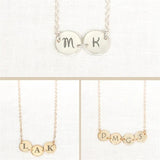 Letter Bracelet Initial Name A-Z Bracelet for Women Stainless Steel