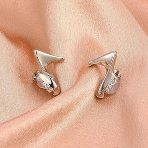 Vintage Zircon Tassel Hoop Earrings for Women
