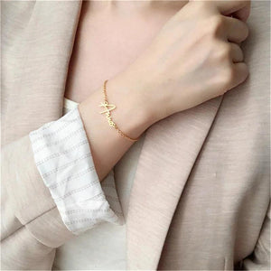 Personalized Women's Name Bracelet Stainless Steel Jewelry
