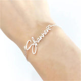 Personalized Women's Name Bracelet Stainless Steel Jewelry
