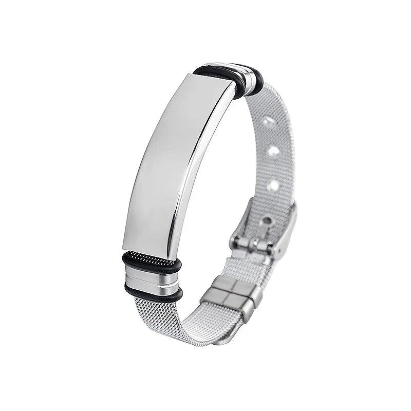 Personalized Stainless Steel Bracelet Watch Clasp for Men Women