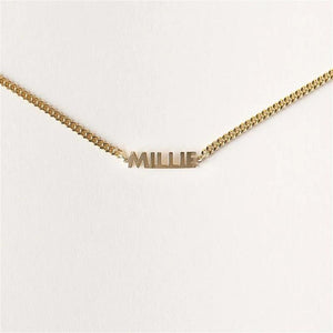 Personalized Cuban Chain Name Bracelet Stainless Steel