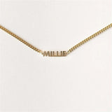 Personalized Cuban Chain Name Bracelet Stainless Steel