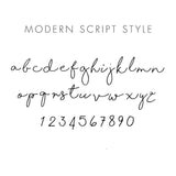 Personalized Engraved Script Name Heart Bracelet