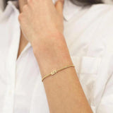 Personalized Name Bracelet Stainless Steel Cuban Chain for Women Men