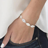 Personalized Family Names Bracelet Stainless Steel Jewelry Gift For Mom