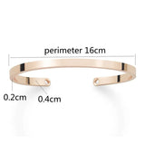 Personalized Engraved Music Code Cuff Bracelet Stainless Steel