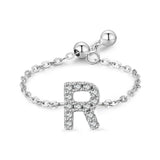 SB13 Letter Charm Chain Bracelets For Women Jewelry Gift Bangle