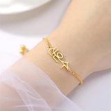 Lemegeton Personalized Name Bracelet Baby Women Men Bracelet