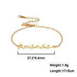 Lemegeton Personalized Bracelet For Women Name Bracelets Handwriting