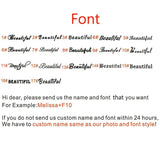 Custom Name Stainless Steel Bracelet for Women Kids