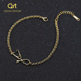 Personalized Name Bracelet Stethoscope Charm Bracelet Stainless Steel