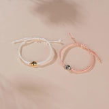Personalized Photo Bracelet Stainless Steel Family Pet Couples Gift