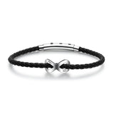Personalized Infinity Bracelets for Couple Engrave Name Stainless Steel