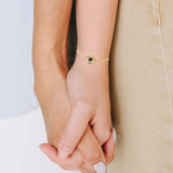 Customizable Projection Photo Bracelet-Heart Pendant Bracelet