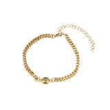 Silver/Gold Projection Bracelet Set for Men