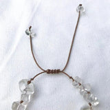 Boho Crystal Bracelet Shell Size Adjustable Bangle