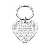 True Keychain for Women Girl Couple - Perfect Gift