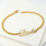 Personalized Name Bracelet Nameplated Bracelet Name Jewelry Friendship Gift