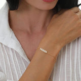 Stainless Steel Cuban Chain Name Bracelet
