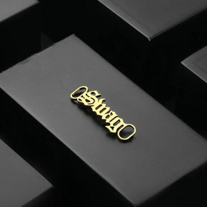 LUTAKU Stainless Steel Shoe Buckle Charm for Women