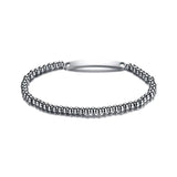 Wide Lines Pattern Bangle Bracelet Open Bangle Jewelry for Women