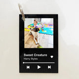 Funny Acrylic Song Poster Plaque, Custom Photo Keyring