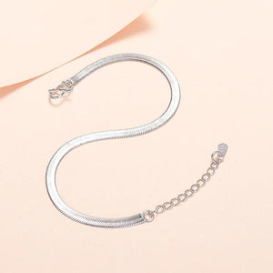 925 Silver Butterfly Cross Charms Bracelet For Women