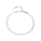 925 Silver Butterfly Cross Charms Bracelet For Women