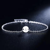 925 Silver 26 Letters Bracelet Charm Jewelry Wedding Gift