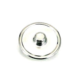 16pcs Glass Snap Button Jewelry for DIY Snap Bracelet Necklace