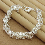 925 Silver Bracelet for Men and Women