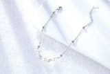 S925 Sterling Silver Lucky Clover Bracelet for Women