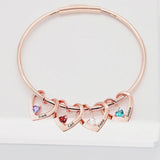 Personalized Stainless Steel Coordinate Bracelet Gift
