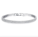 SB1 Retro Double Bell Cuff Bangle Bracelet Twist Rope Open