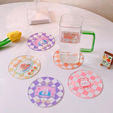 Acrylic Drink Holder & Coaster Set