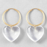 Spring Crystal Dangle Earrings Geometric Friendship Accessories