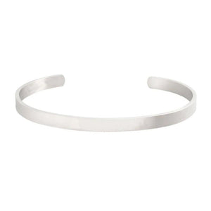 5mm Width Engrave Coordinates Stainless Steel Jewelry Set